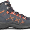 Lowa Kody Evo GTX Mid Junior -Schuhgeschäft lowa kody evo gtx mid junior steel blue orange 0