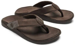 Olukai Tuahine Men's -Schuhgeschäft olukai tuahine men s dark wood dark wood 8 us 41 eur dark wood dark wood 0