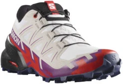 Salomon Speedcross 6 Women -Schuhgeschäft salomon speedcross 6 women white sparkling grape fiery red 8 1