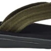 Teva Voya Canvas Flip -Schuhgeschäft teva voya canvas flip dark olive 0 1